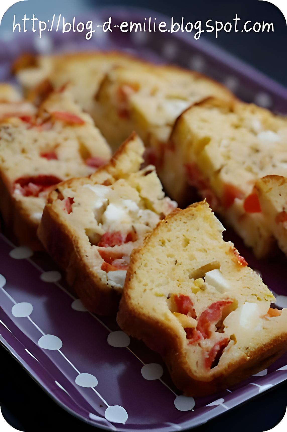 recette Cake feta tomate