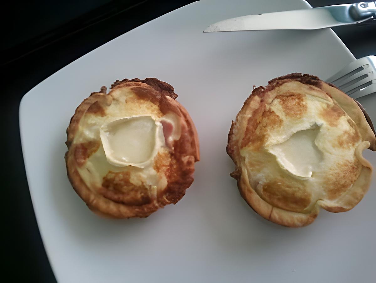 recette Quiches au chèvre Saint Maure