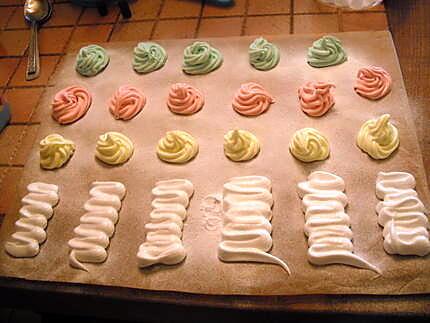 recette Les meringues de ma fille