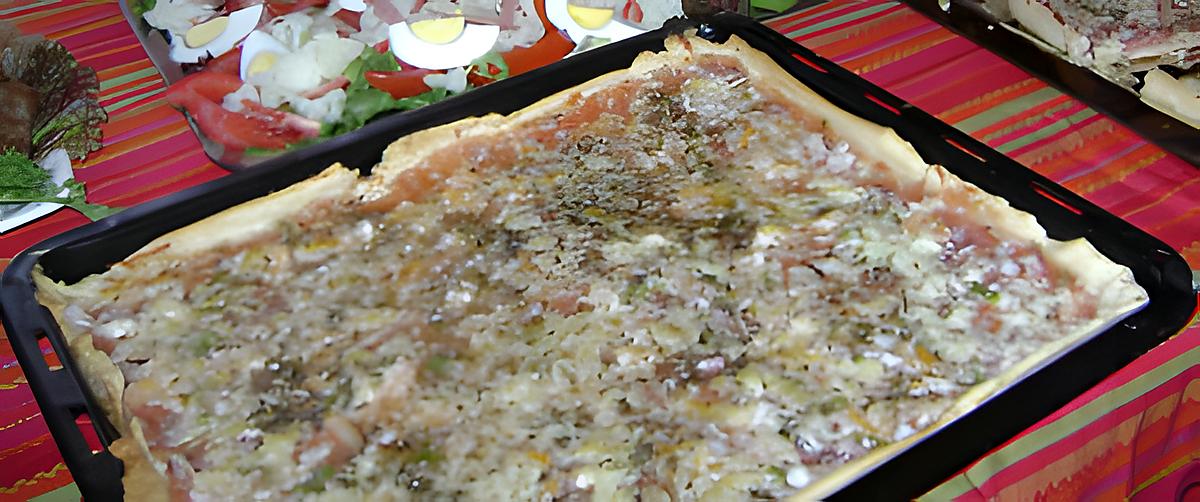 recette Pizza aux fruits de mer