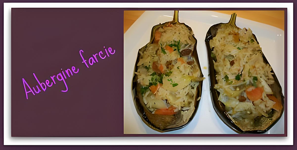 recette Aubergine Farcie