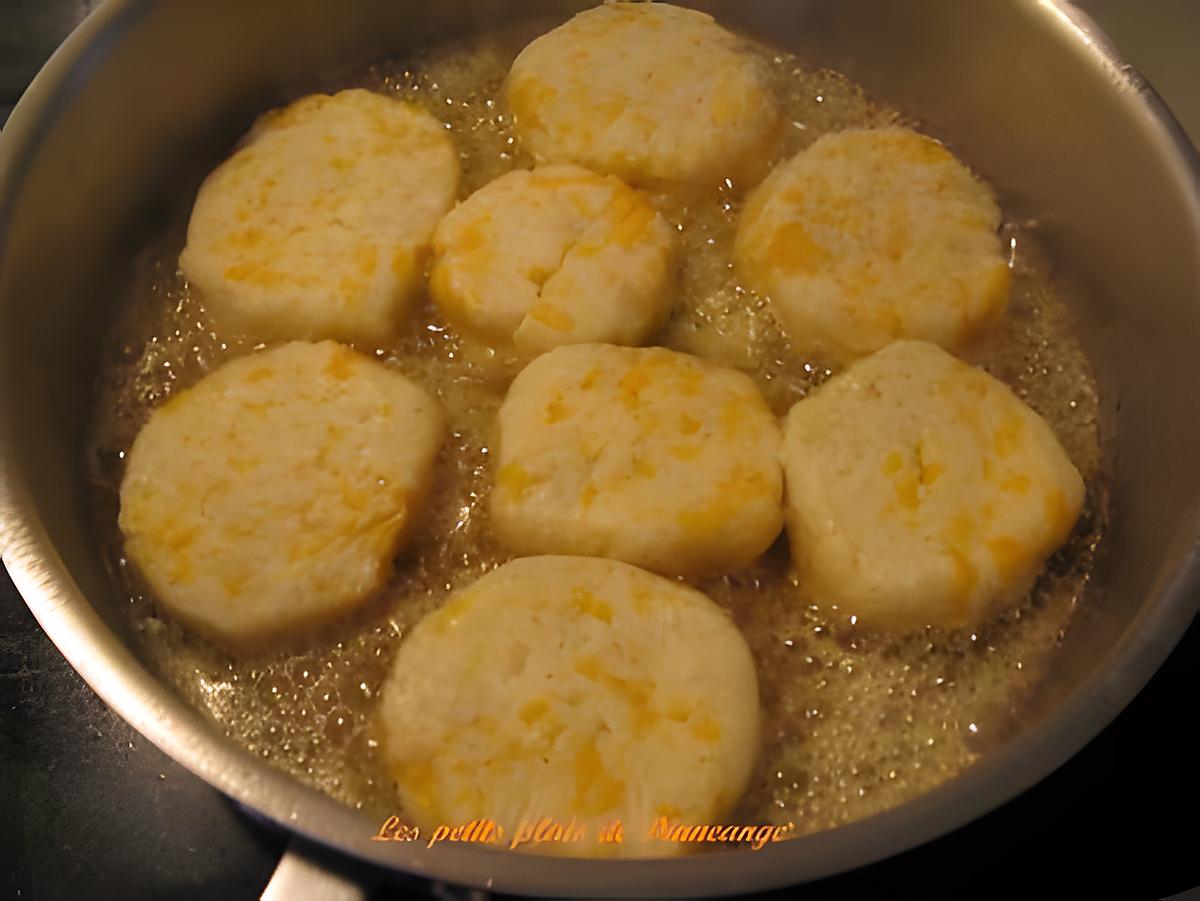 recette Croquettes de pommes de terre au cheddar jaune