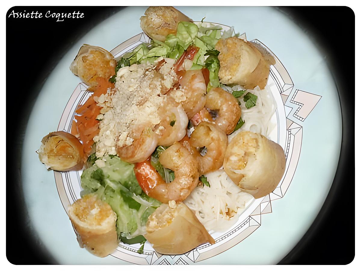 recette Bo Bun - Salade Vietnamienne