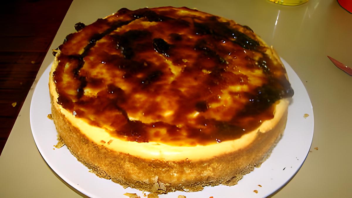 recette Cheese-cake amandes-abricot
