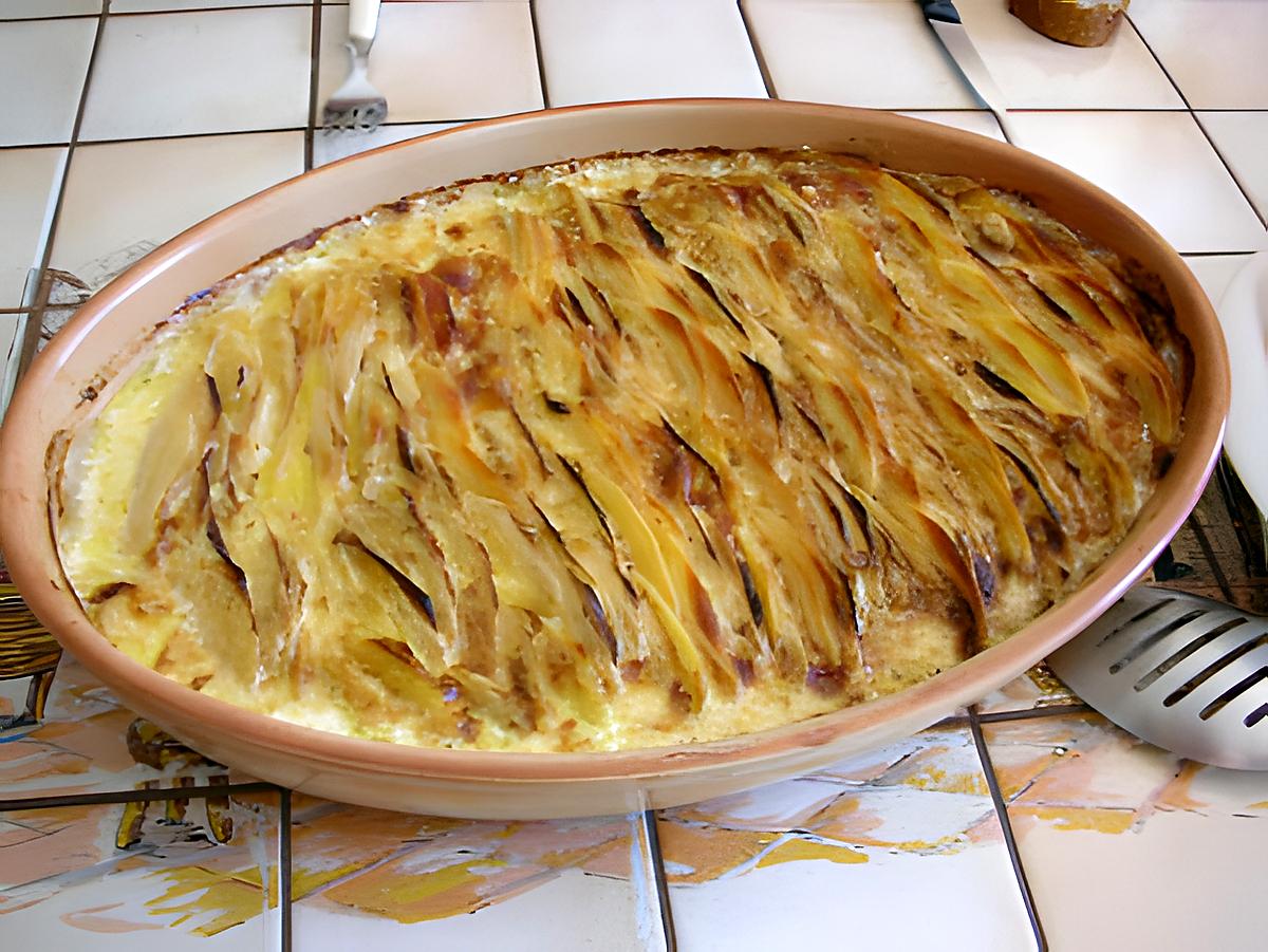 recette Gratin Parmentier au chou-pomme (colerave)