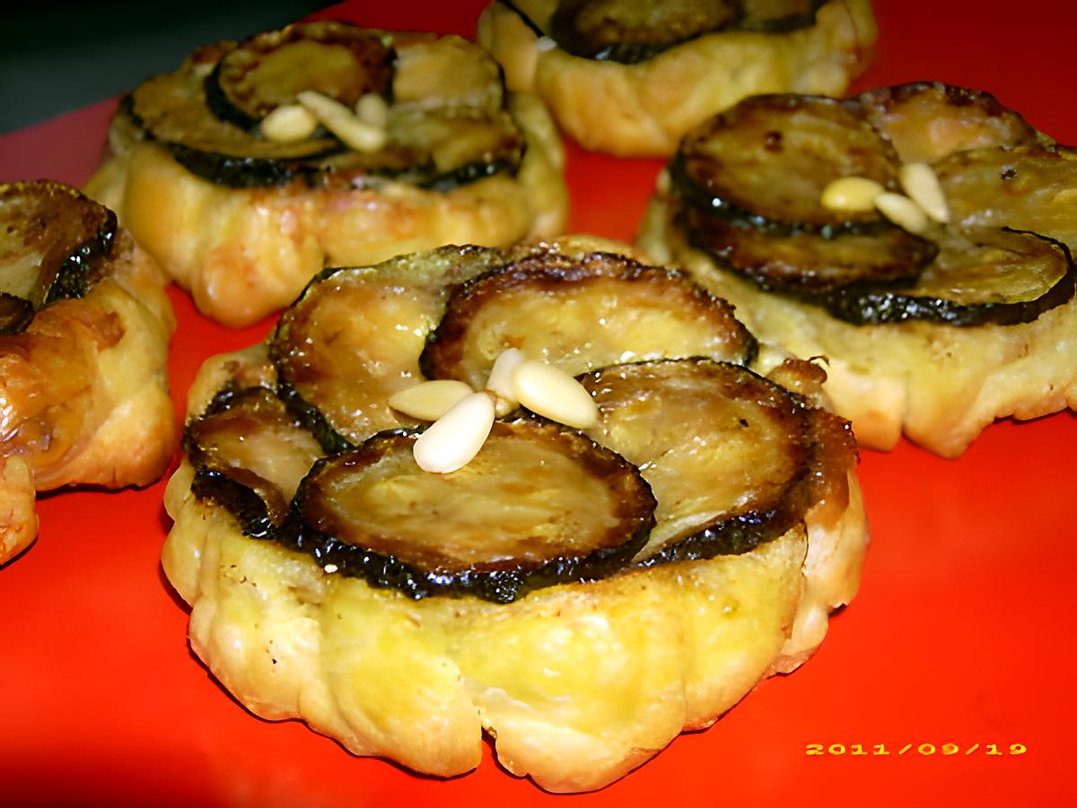 recette tatin de courgettes et kiri