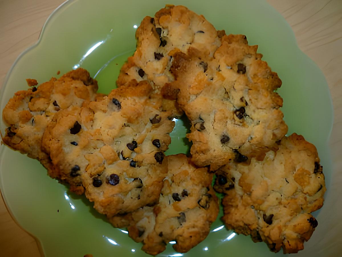 recette cookies corn flakes