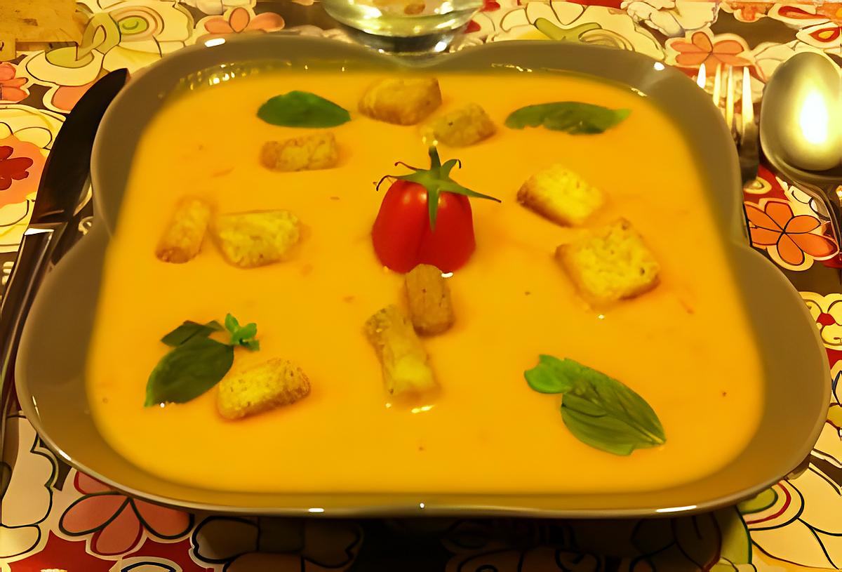 recette Velouté de tomates