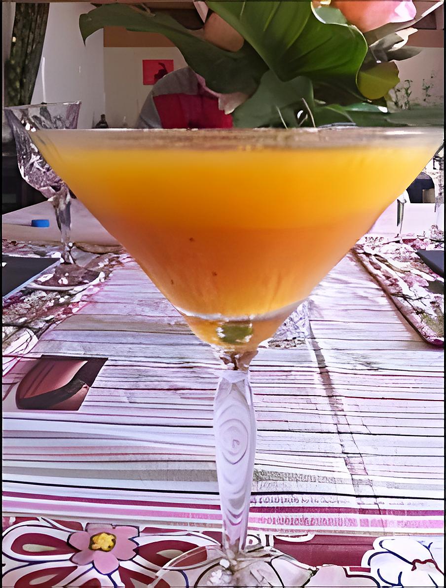 recette Punch orange mangue et citron vert