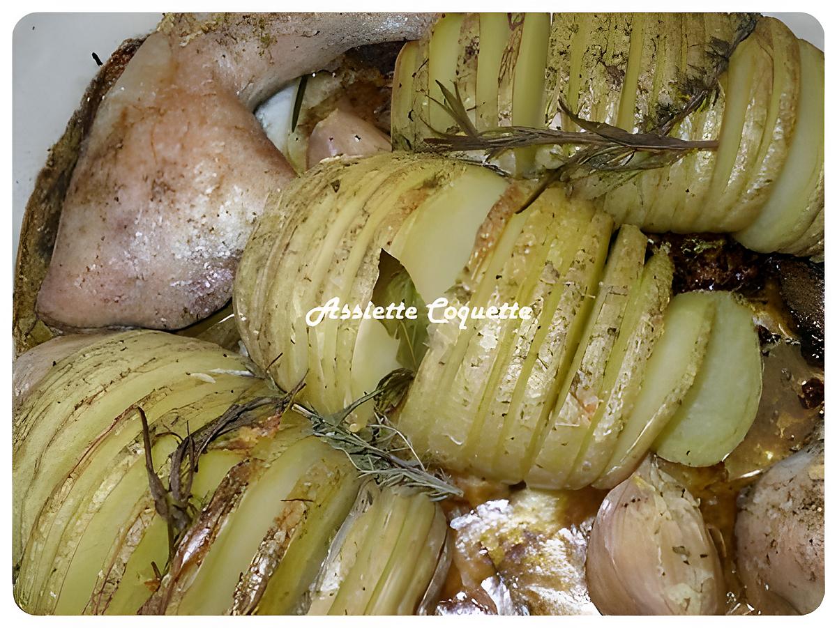 recette Pomme de terre suédoise ou Pomme de terre éventail