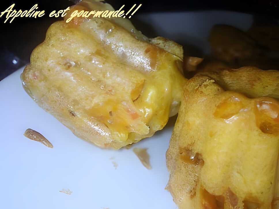recette Cannelés surimi tomates séchées comté
