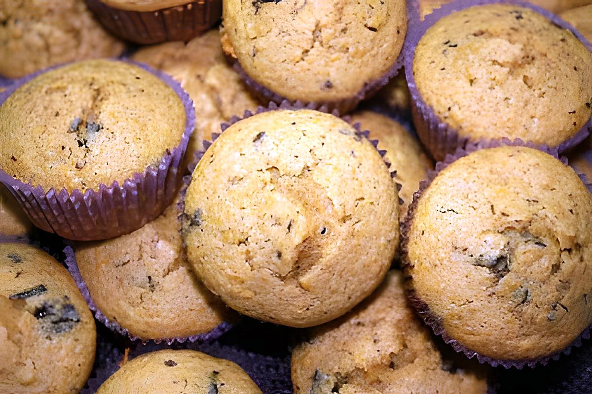 recette Muffins à la courge Butternut et aux éclats de chocolat noir