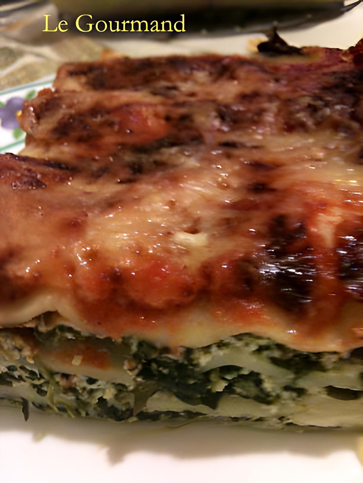 recette Lasagne Ricotta Epignard