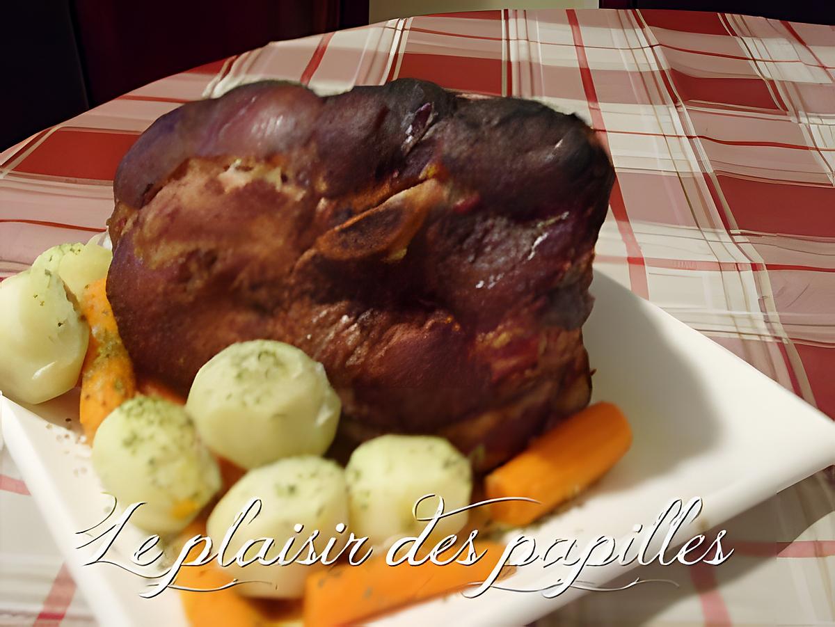 recette Jambon à la bière au four