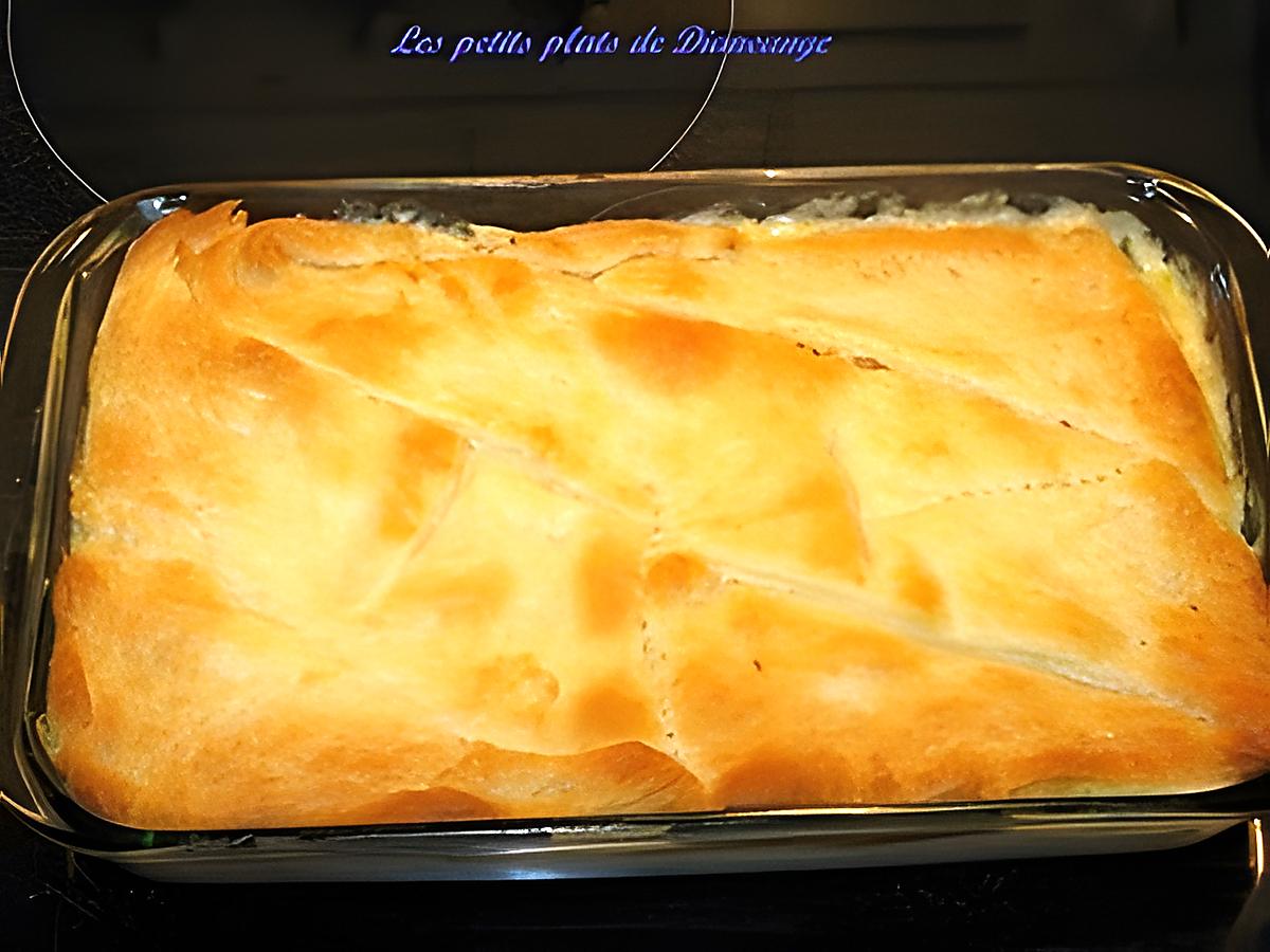 recette Pâté au poulet Pillsbury