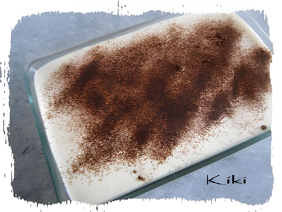 recette TIRAMISU