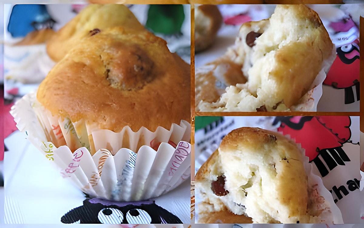 recette Muffins aux fruits secs