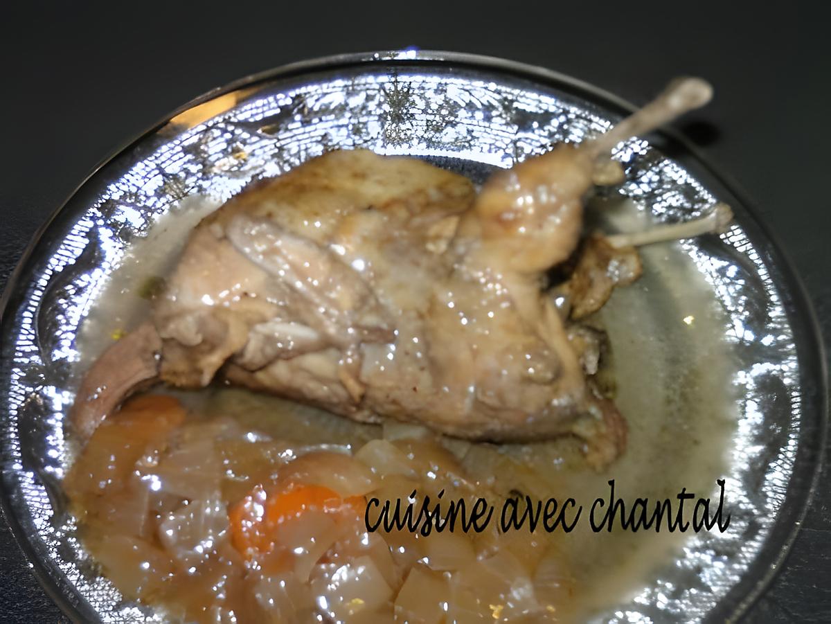 recette caille en sauce escabeche