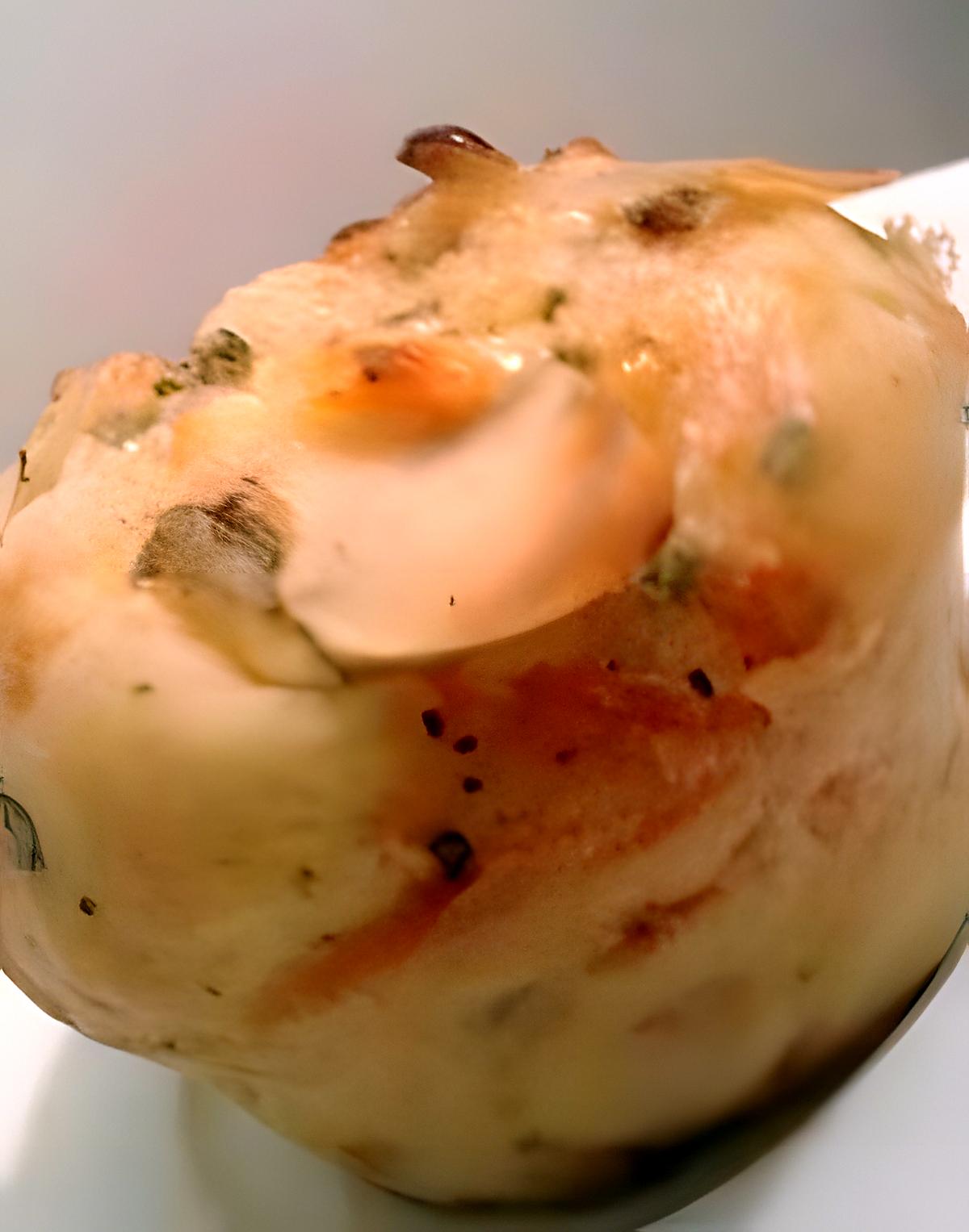 recette Muffin truite fumée et ses petits légumes