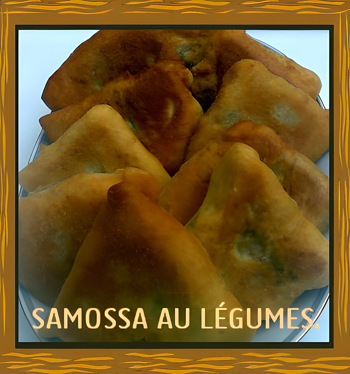 recette SAMOSSA AUX LEGUMES ET VIANDE HACHEE.