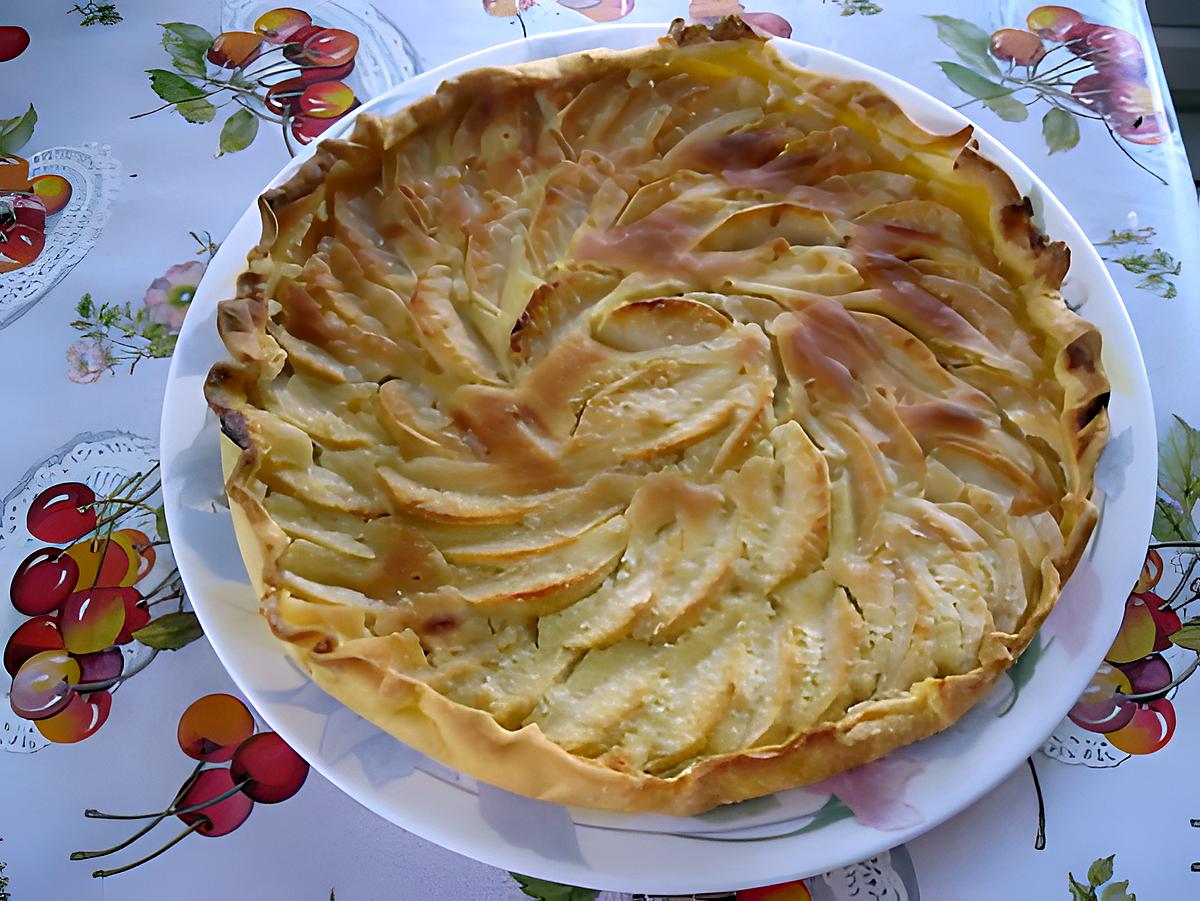 recette tarte aux pommes et ala franchipane