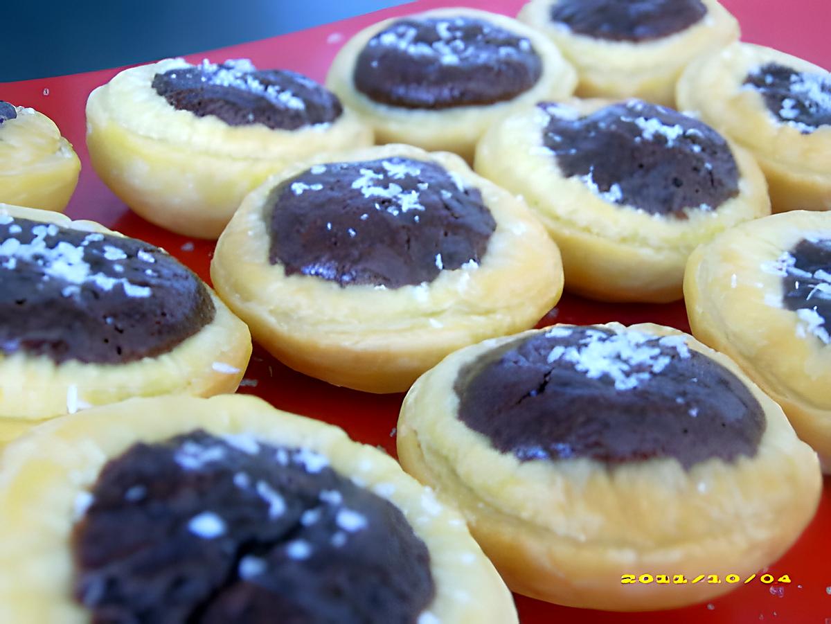 recette minis tartelettes coco-choco