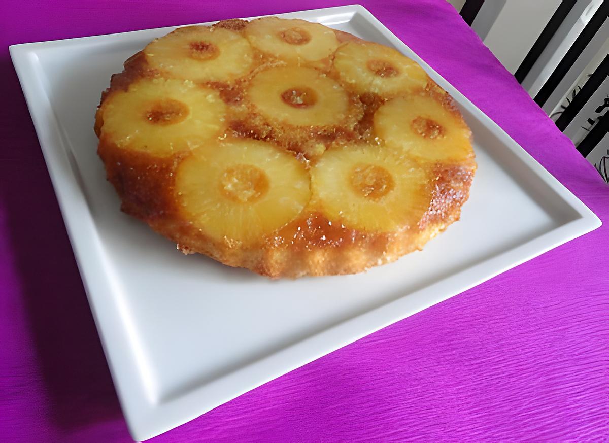 recette GATEAU A L ANANAS