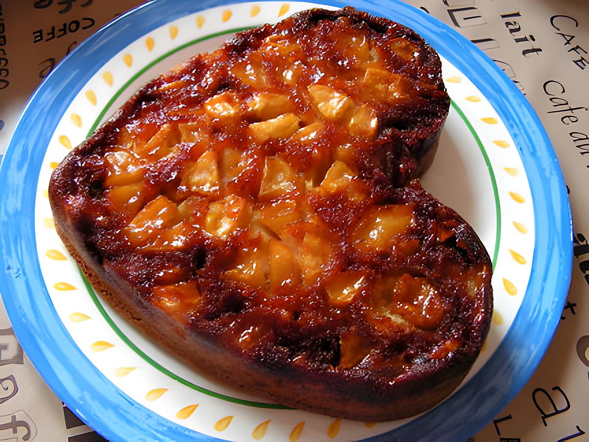 recette Quatre quart aux pommes