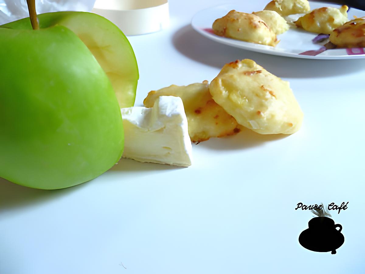 recette Cookies salés : pomme camembert