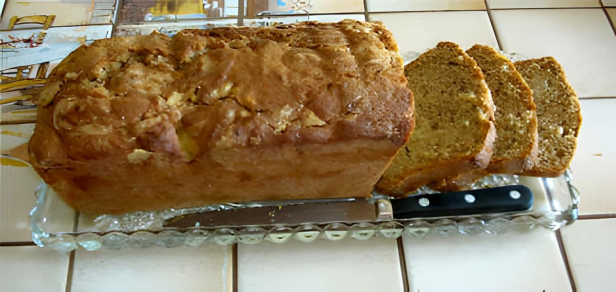 recette CAKE AUX ÉPICES ET AUX BANANES (photo perso)