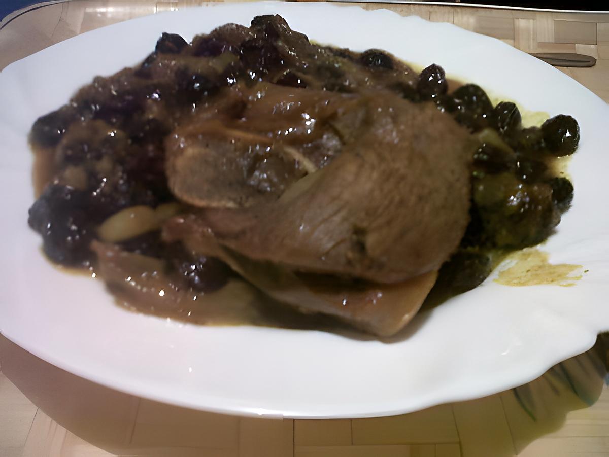 recette tajine d'agneau au raisin sec