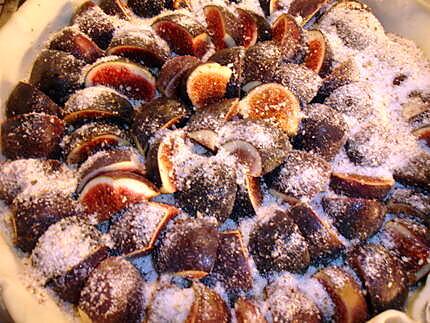 recette Ma tarte aux Figues Fraîche