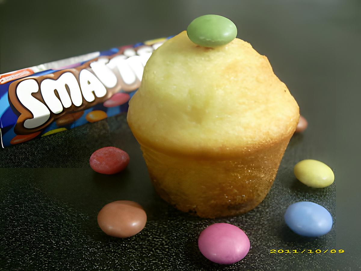 recette muffins aux smarties