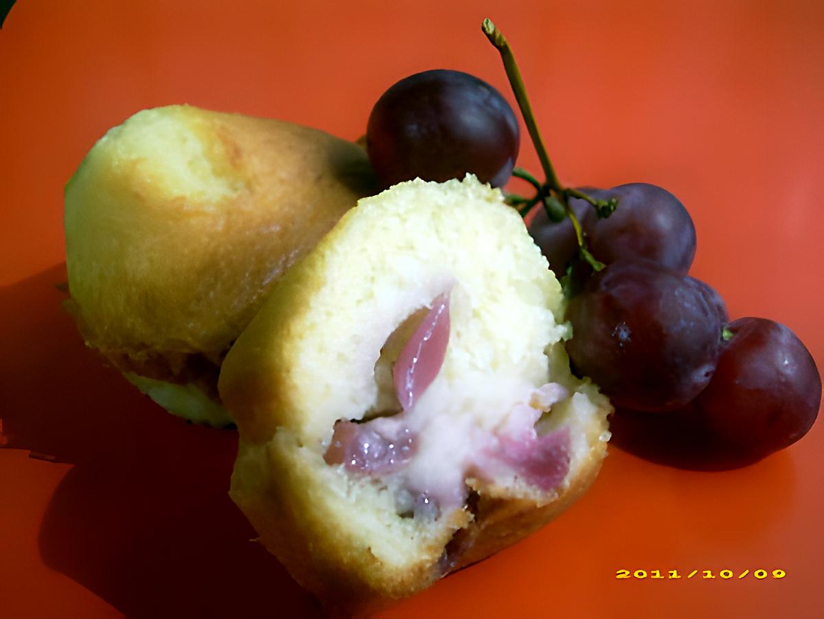 recette muffins des vendanges