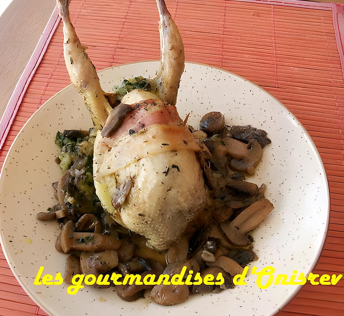 recette Cailles dans leurs nids