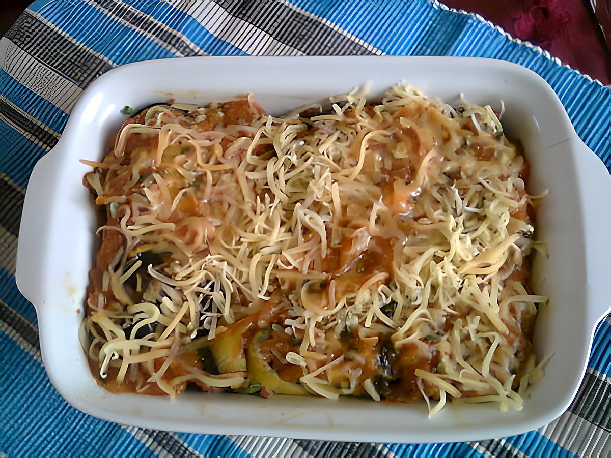 recette GRATIN D AUBERGINE