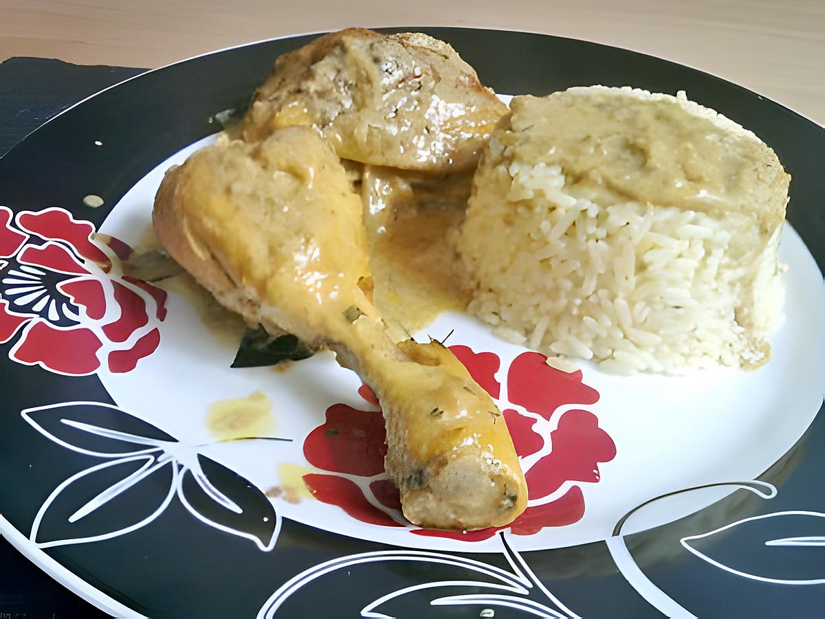 recette Tajine de poulet colombo