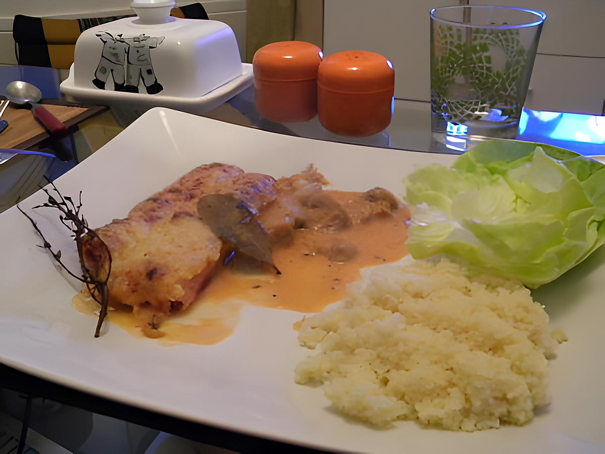 recette Jambon sauce Madère