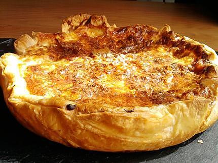 recette Tarte au camembert