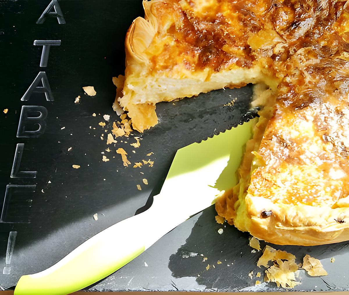 recette Tarte au camembert