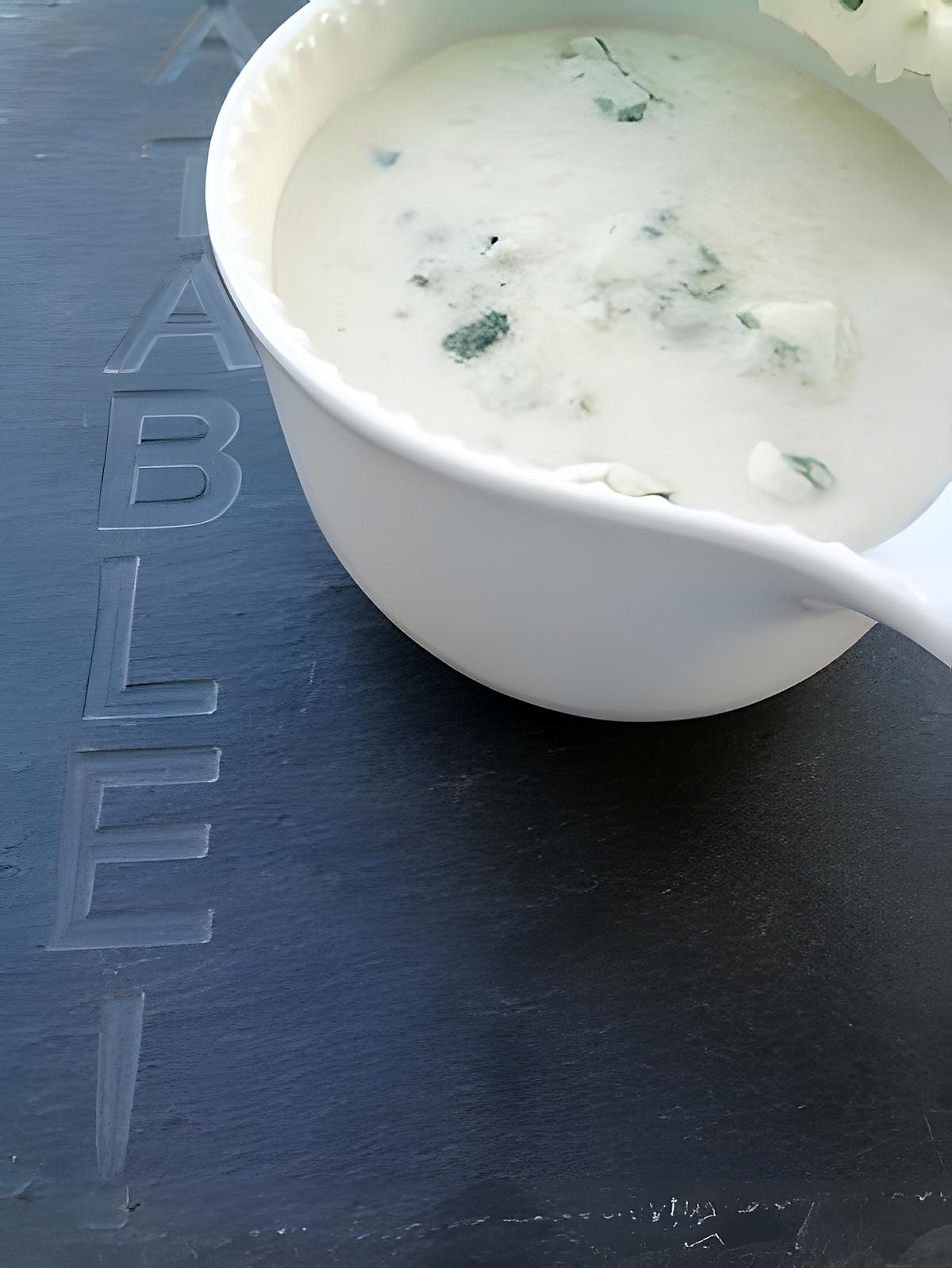 recette Sauce béchamel au roquefort