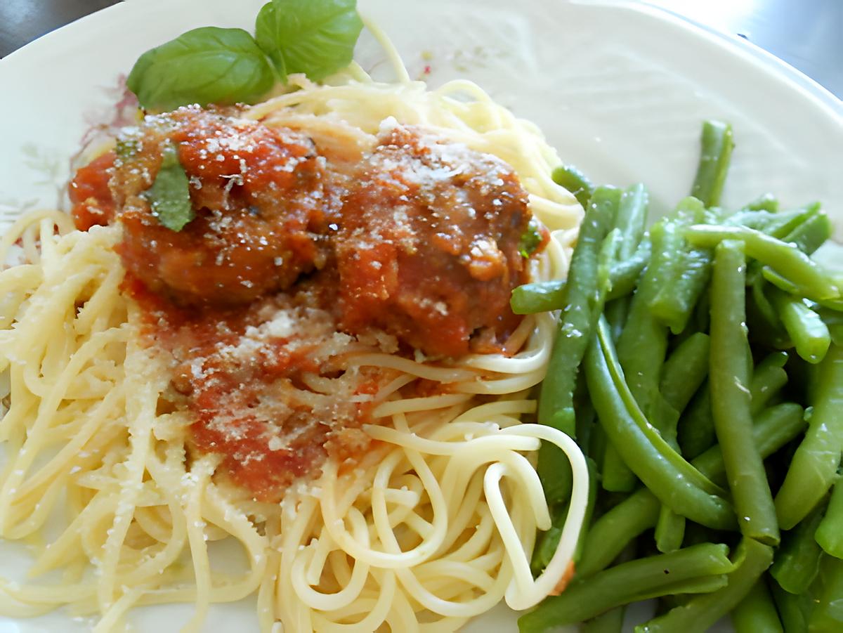 recette Boulettes de porc sauce tomate