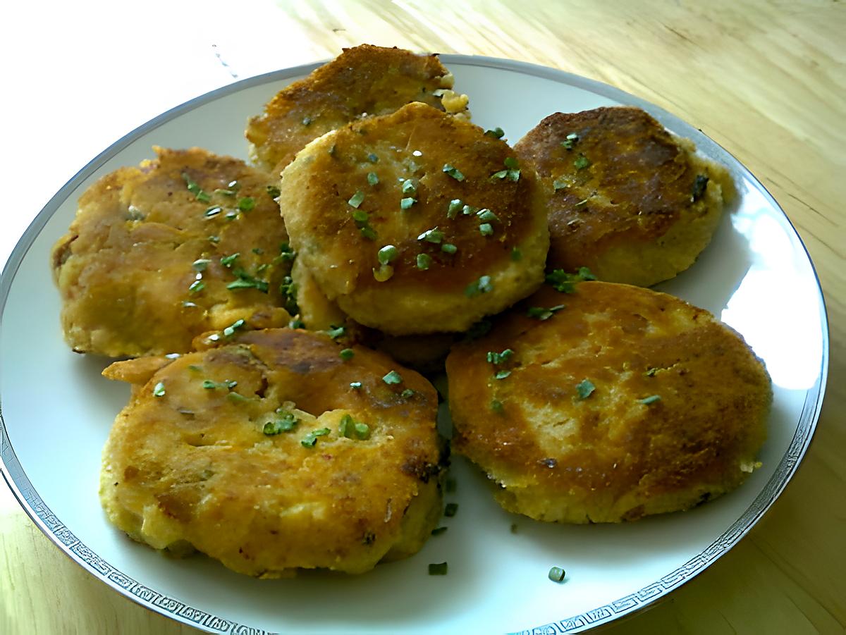 recette GALETTE DE POMME DE TERRE ET VIANDE HACHEE