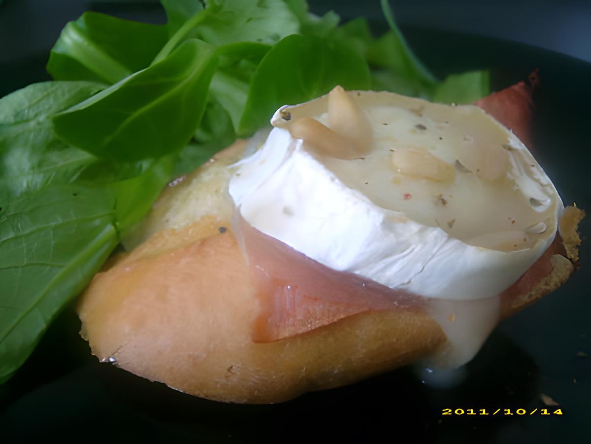 recette croustades gourmandes rôties au miel