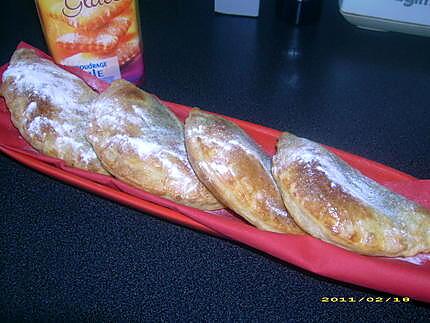 recette chaussons nutella-pomme