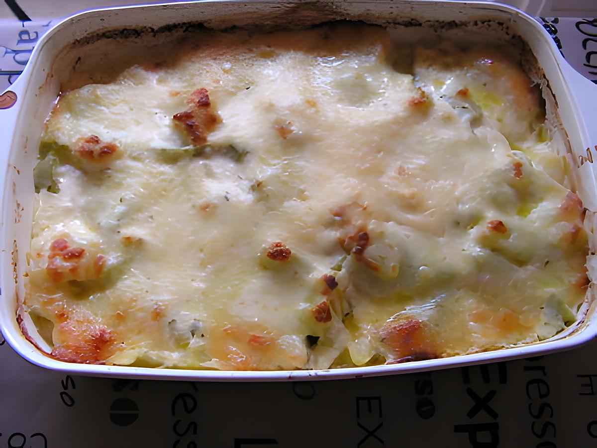 recette Gratin de courgettes du jardin