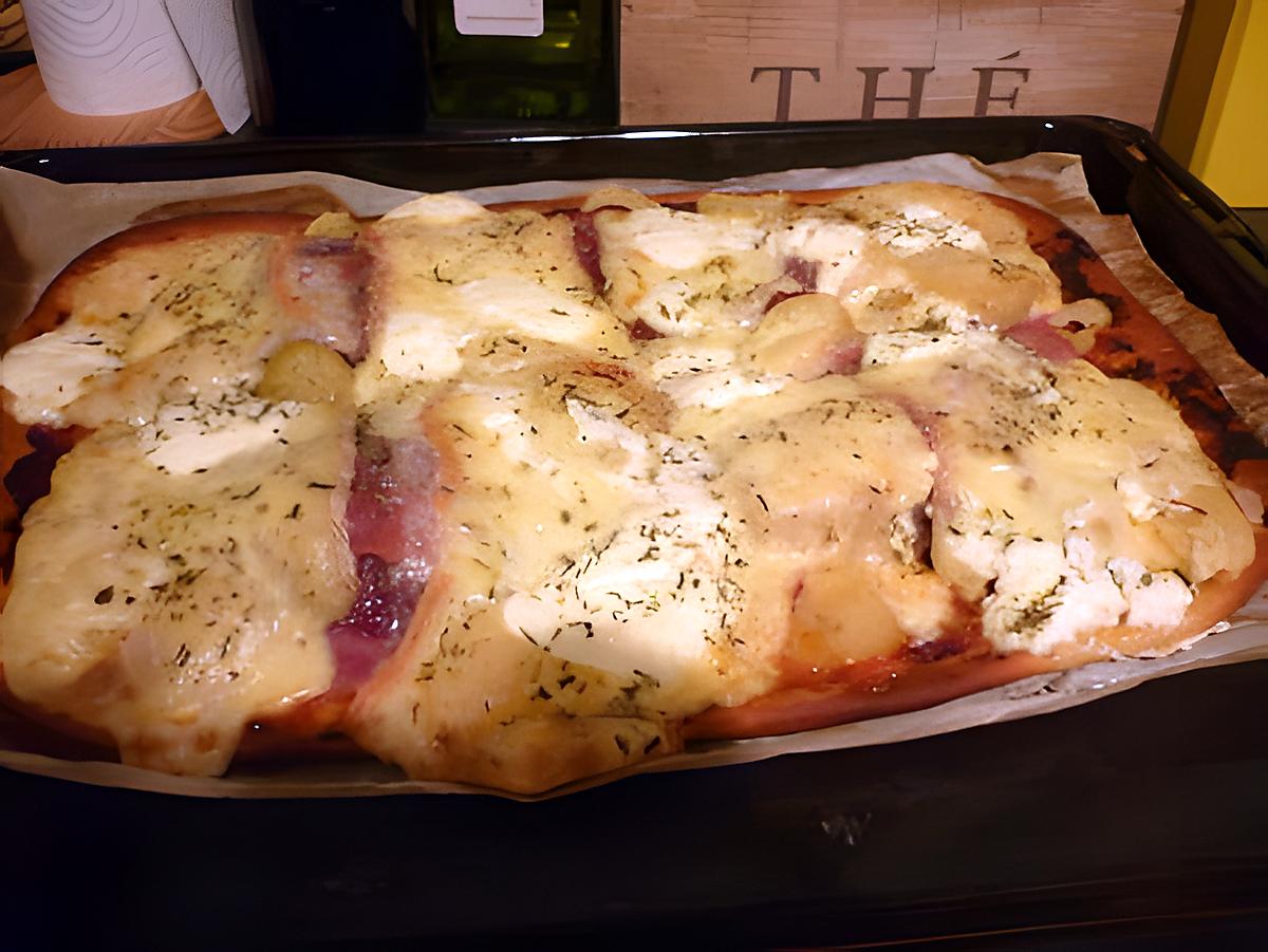 recette pizza savoyarde