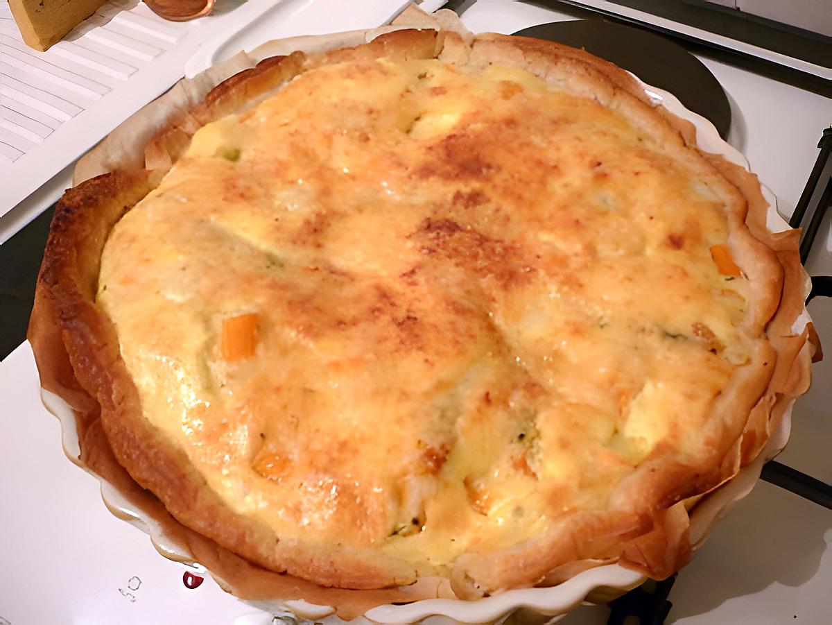 recette quiche poisson fumé