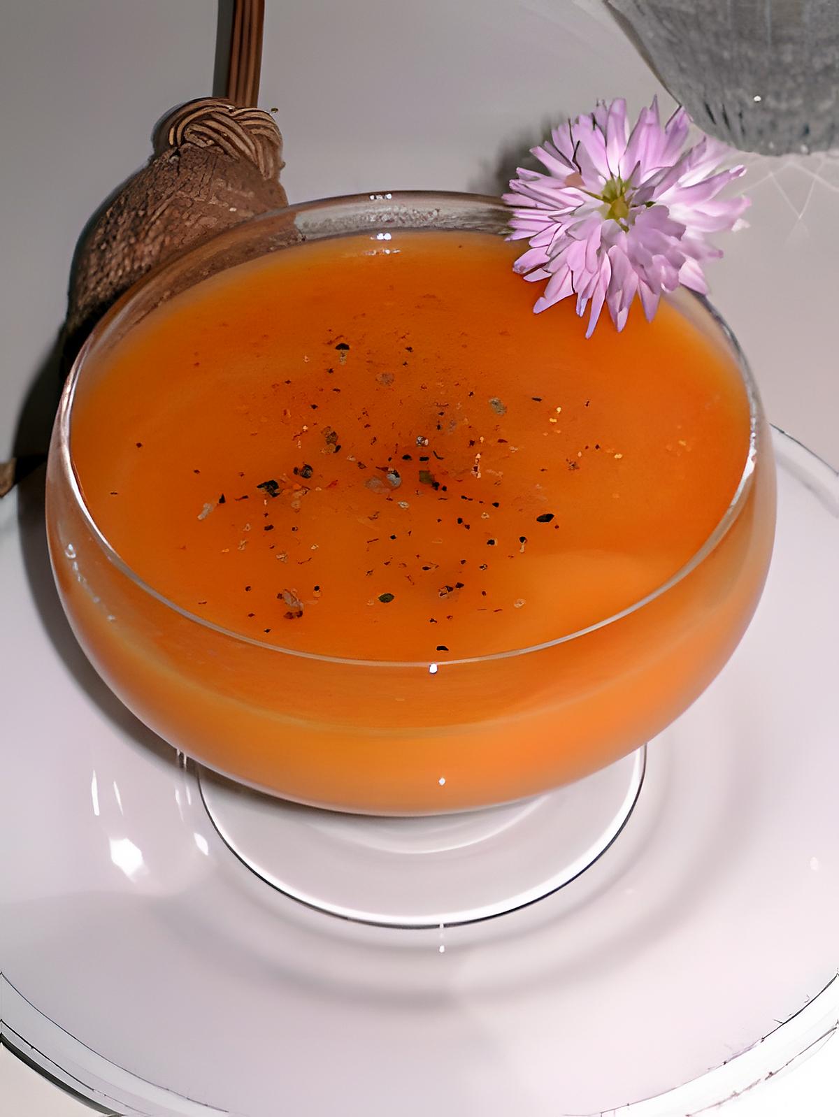 recette velouté de carottes