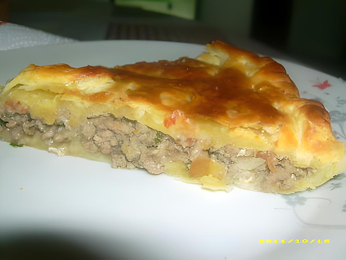 recette tourte à la viande